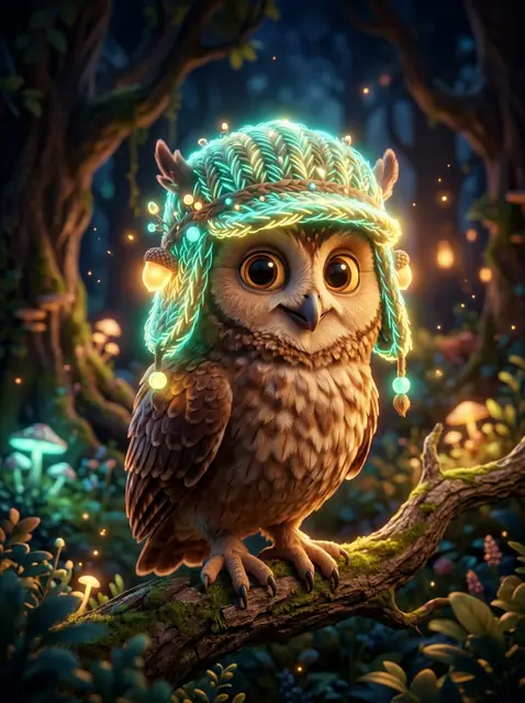 Bram the Great Horned Owl